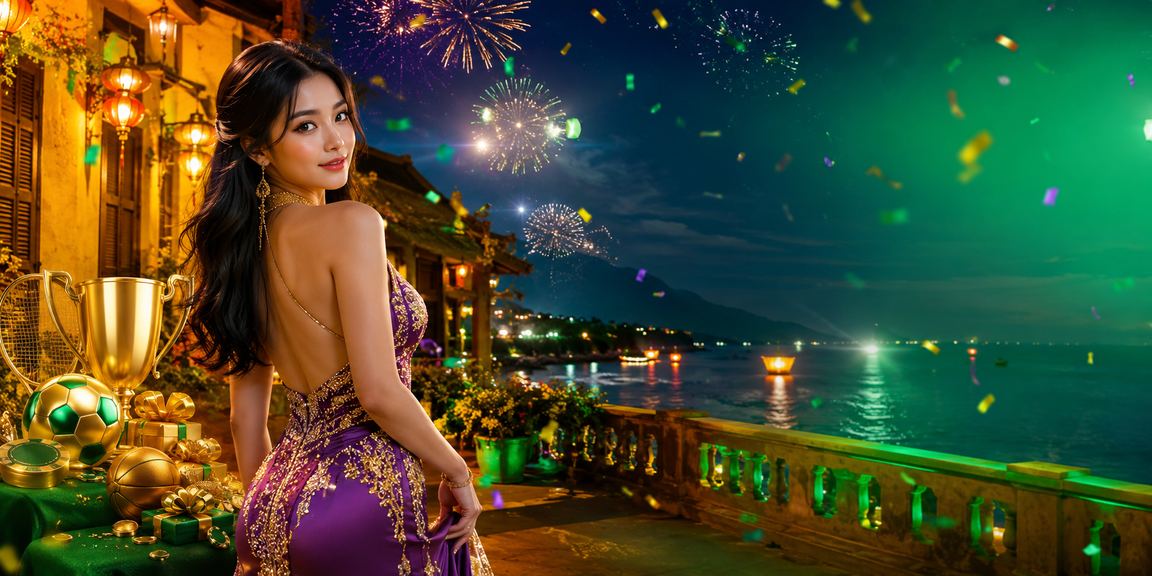 Người chơi đặt cược trực tuyến bên bãi biển Hội An buổi tối